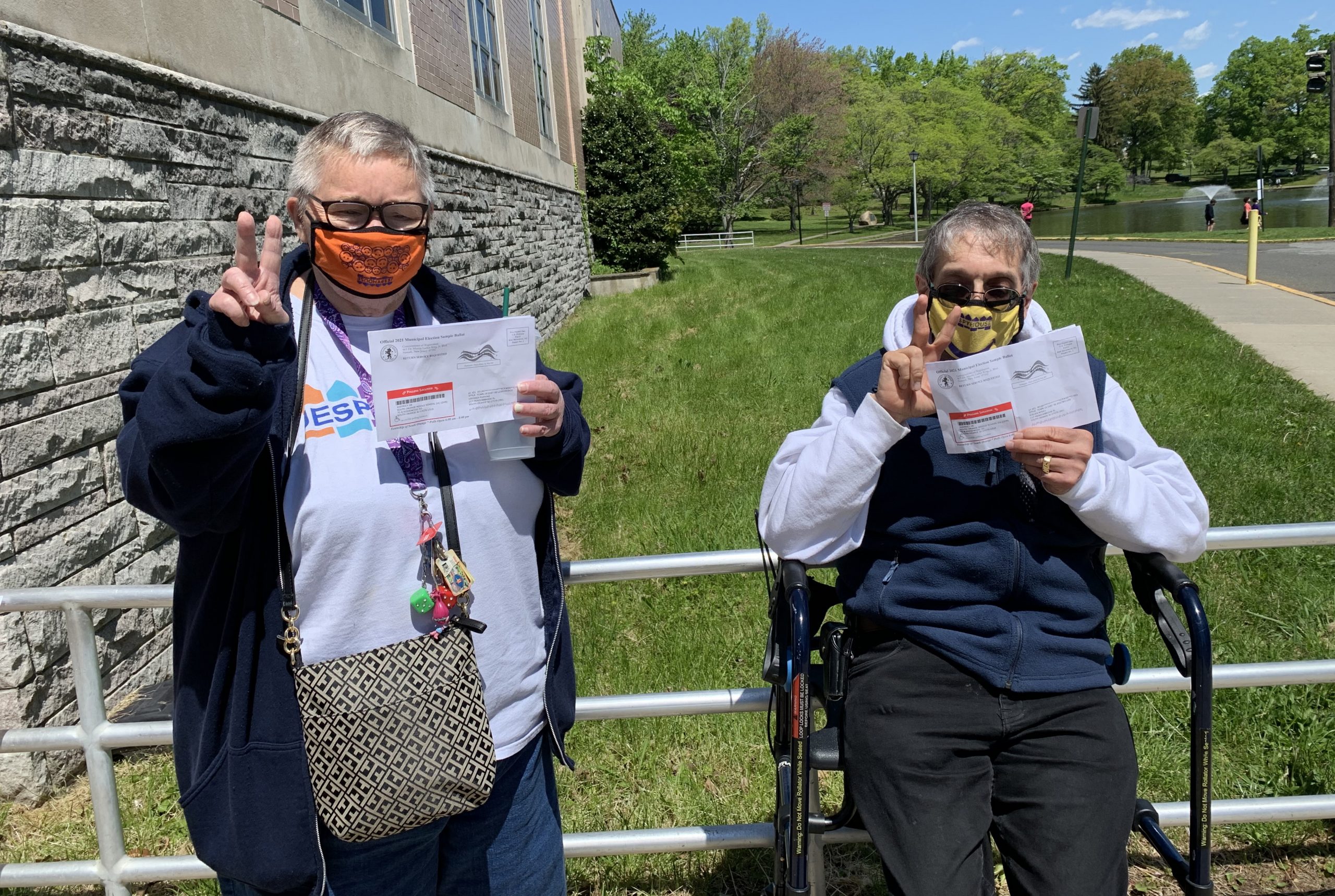 Jespy clients holding mail-in ballots