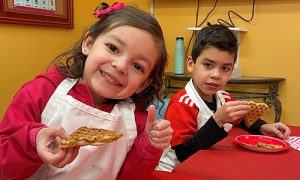 Kids learn to cook healthy foods at Hannah's Kitchen