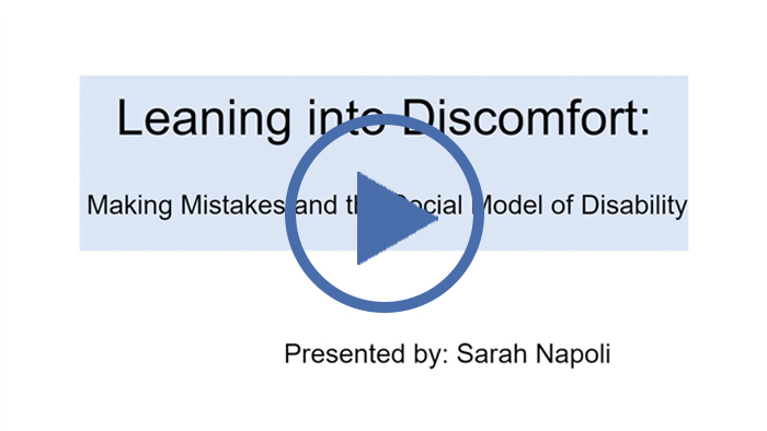 Play Leaning into Discomfort video