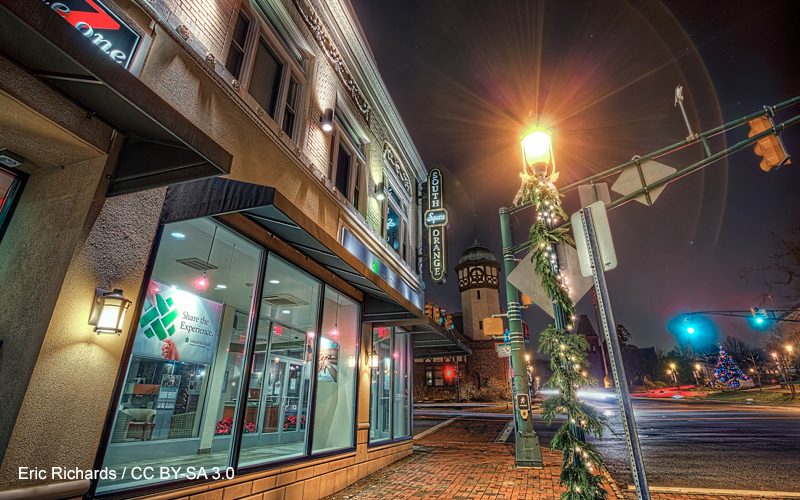 South Orange at night